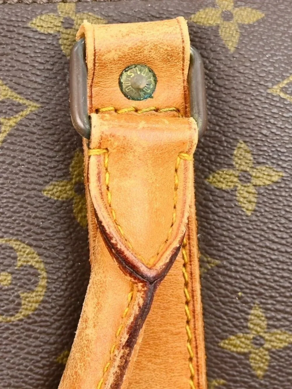 LOUIS VUITTON MONOGRAM KEEPALL BANDOULIERE 60 BAG - Picture 10 of 16